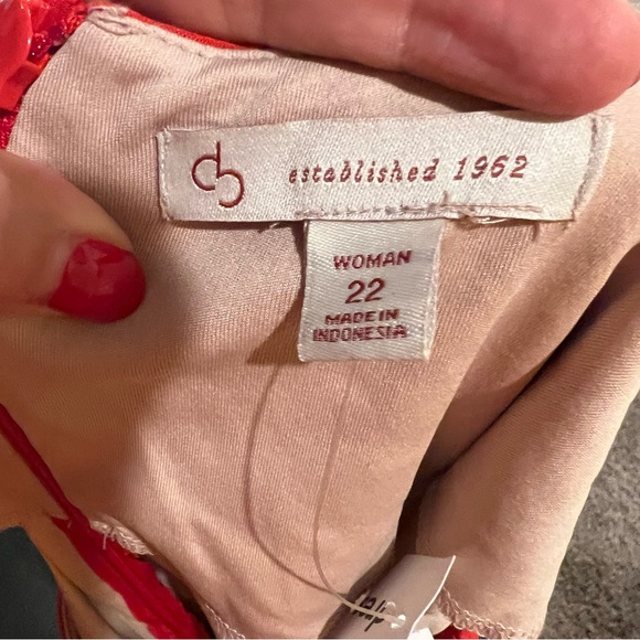 Dress Barn Fit and Flare Eyelet Sleeveless Dress - Picture 4 of 6